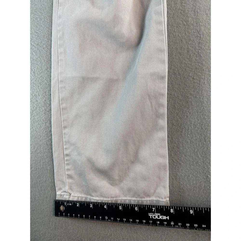 J.Crew Pants Mens 34x32 Gray Regular Fit Chino Straight Leg Cotton Casual